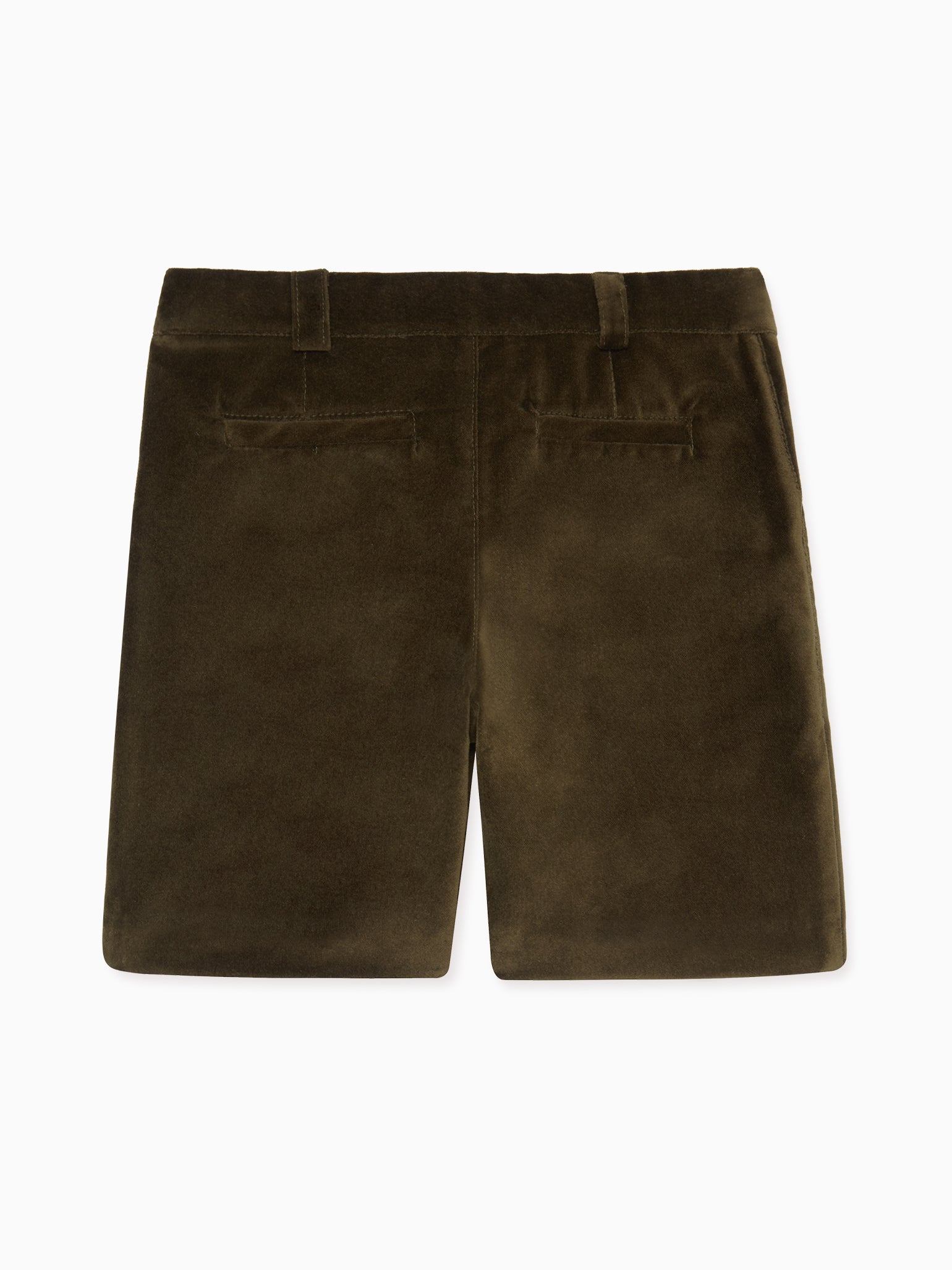 Green Lucas Velvet Boy Shorts