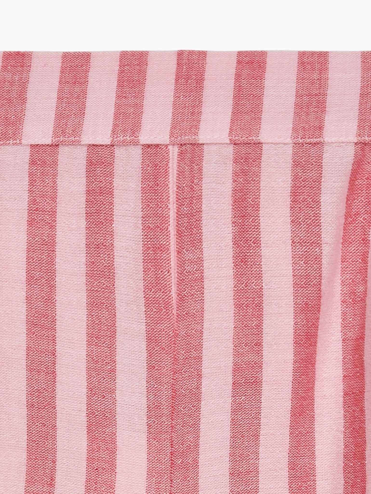 Pink Stripe Marcia Cotton Girl Shorts