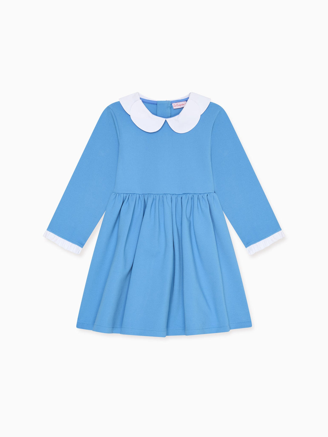 Blue Marta Girl Dress – La Coqueta Kids