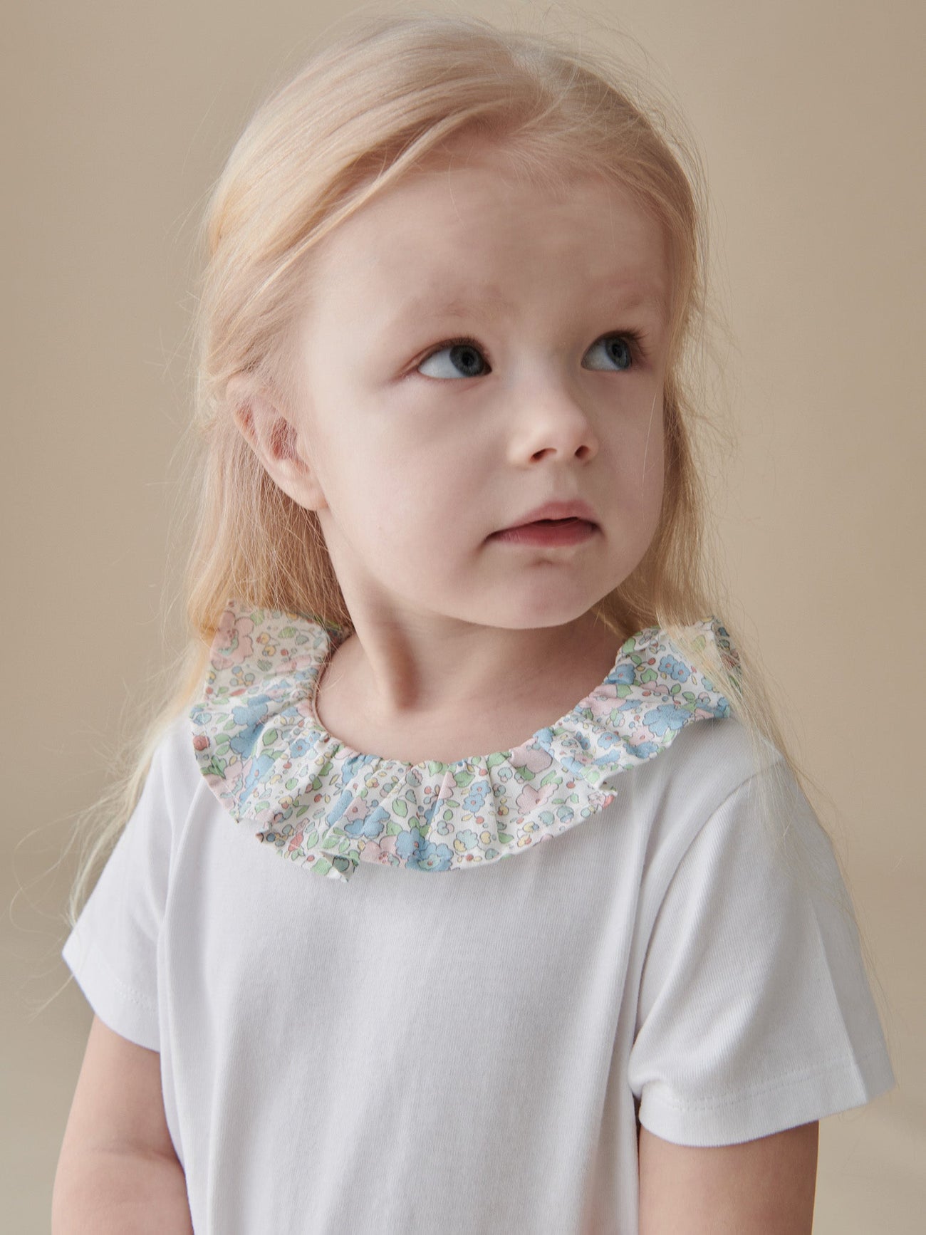 Aqua Floral Millie Baby Girl Top