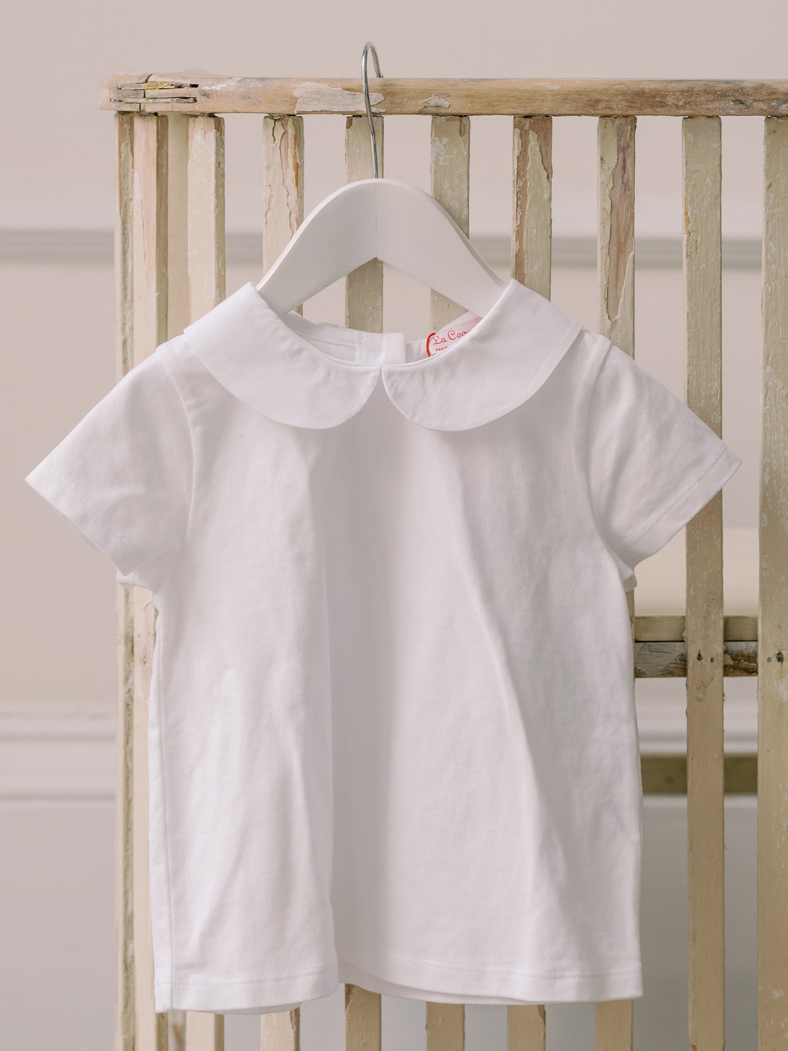 White Milo Cotton Baby Top