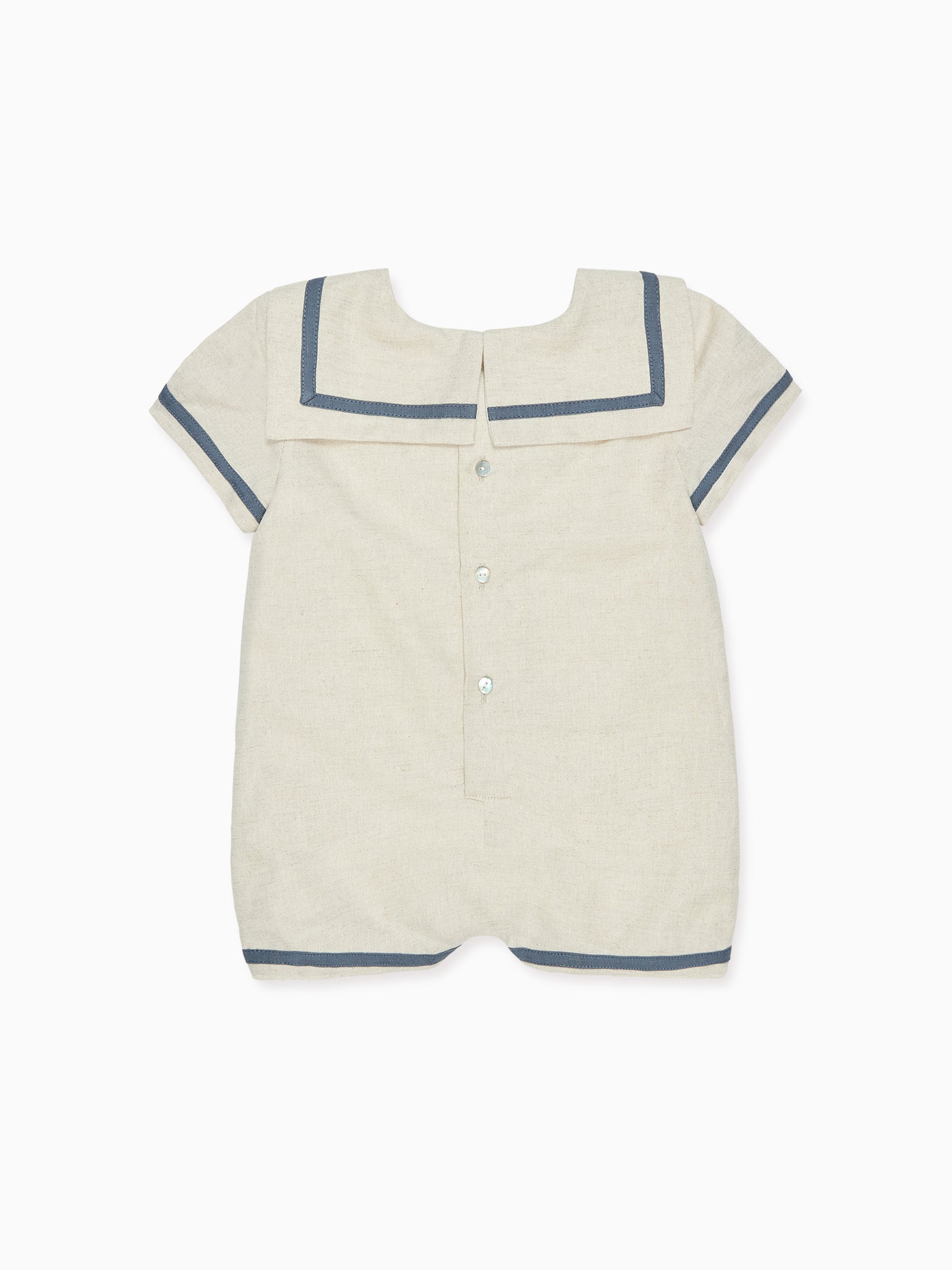 Oatmeal Montego Baby Romper