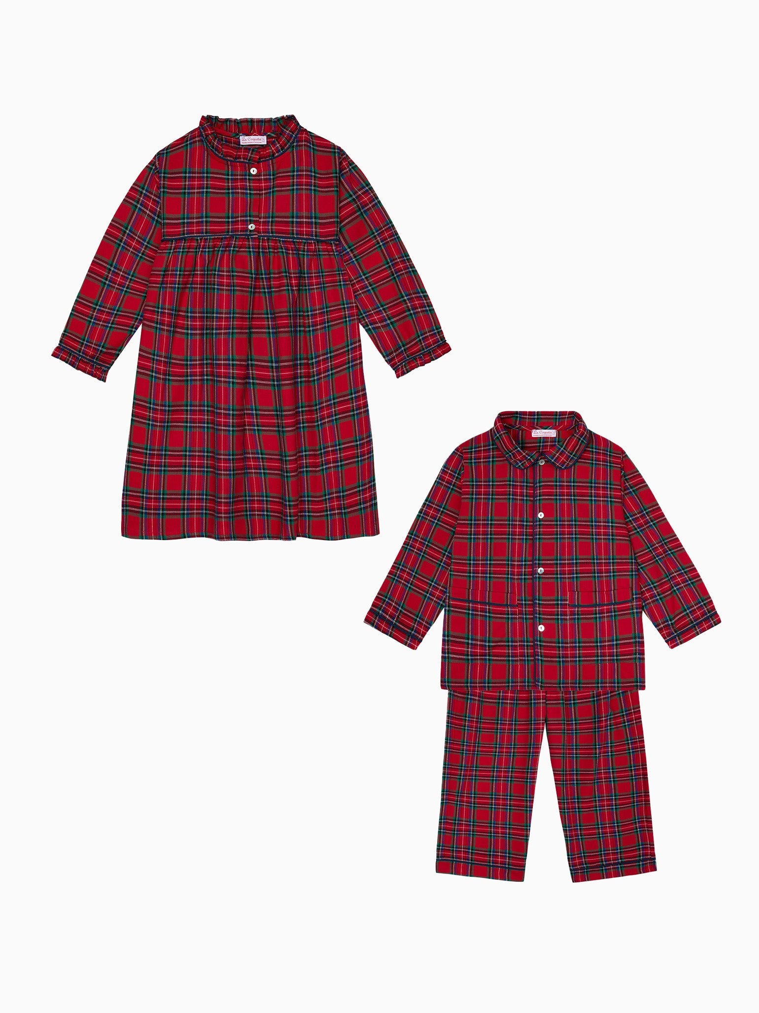 Navidad Pyjamas & Navidad Nightgown Outfit Bundle