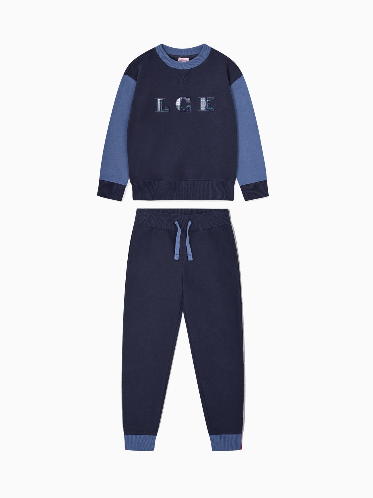 Navy Pernille Boy Tracksuit