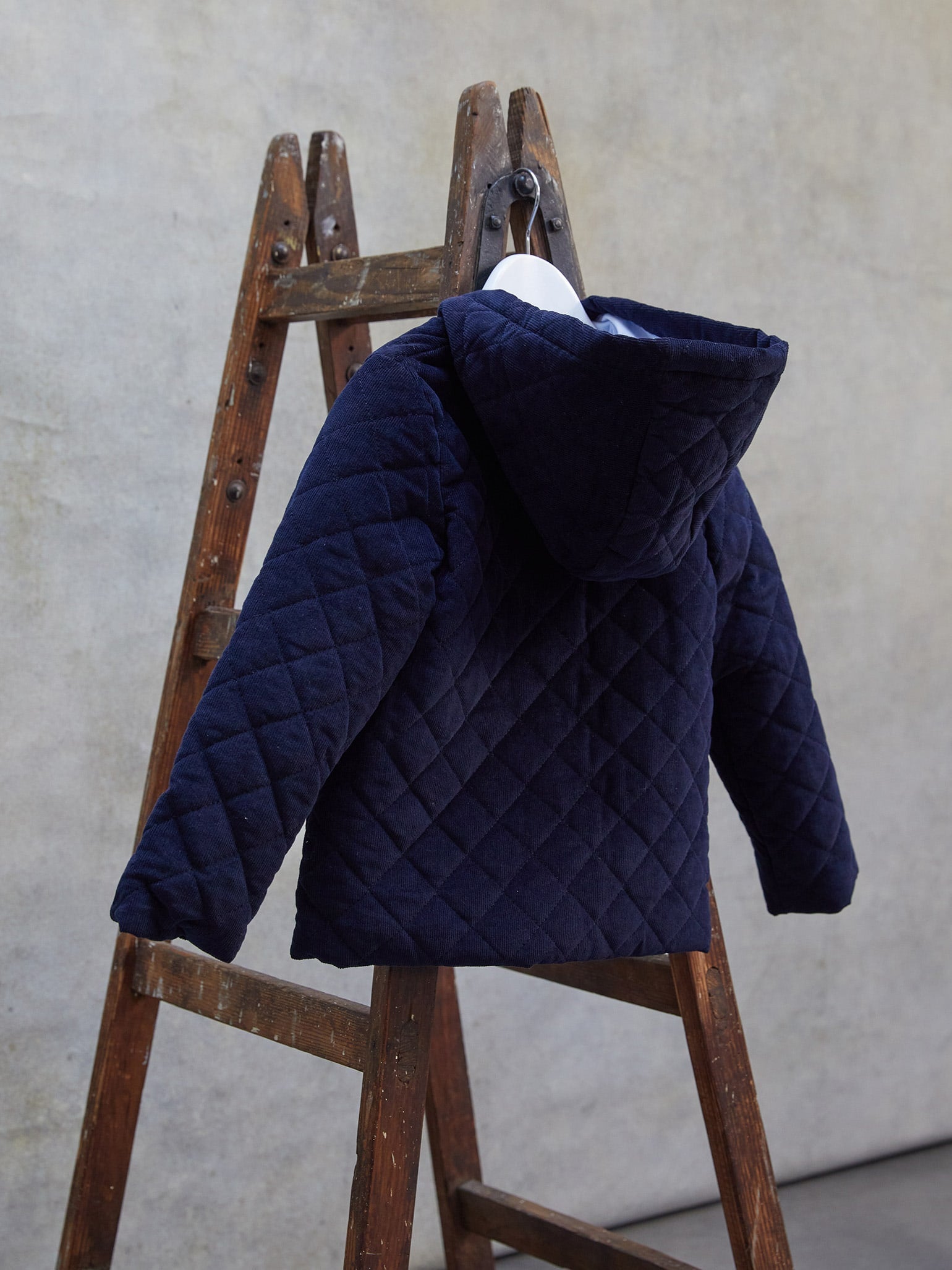 Navy Olfo Boy Jacket