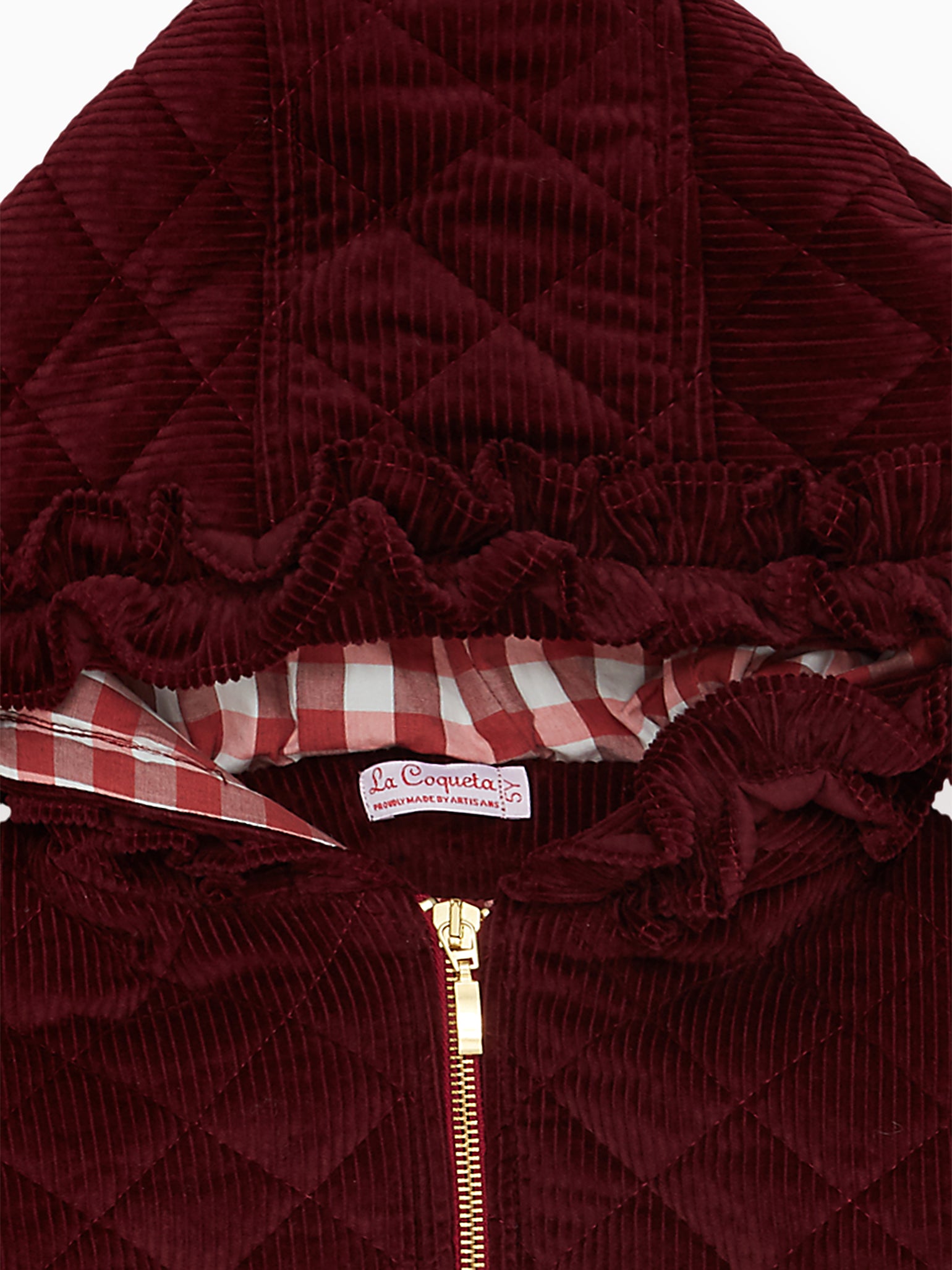 Burgundy Pandora Girl Jacket