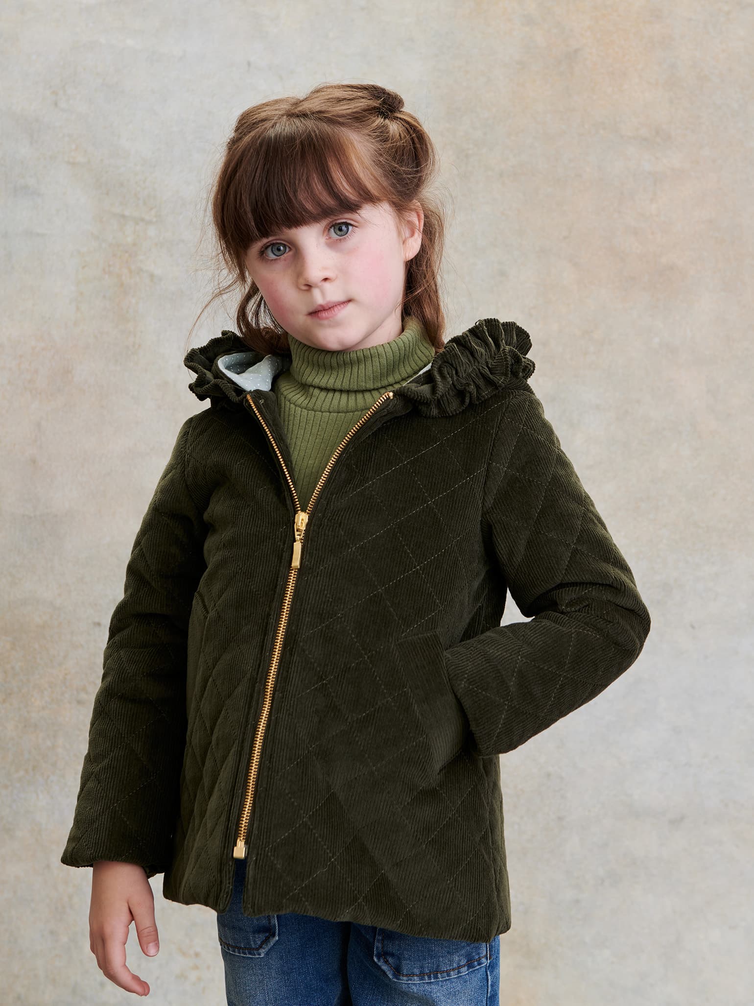 Green Pandora Girl Jacket