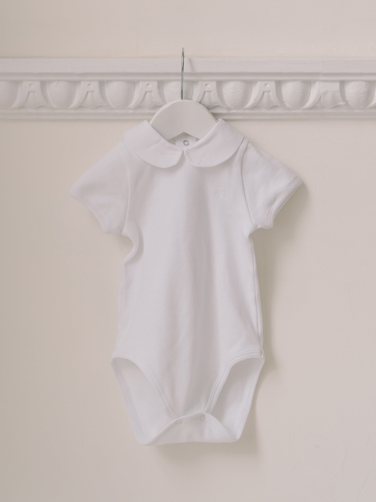 White Perla Baby Body Vest