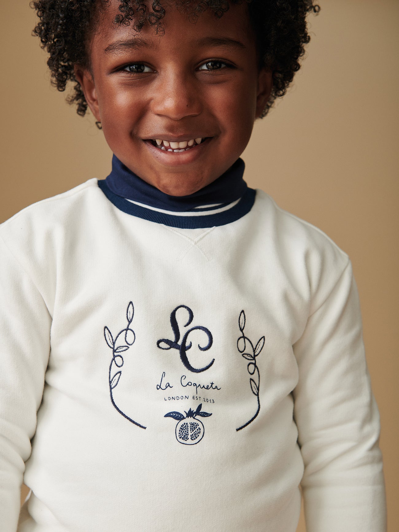 Ivory Pernille Kids Sweatshirt