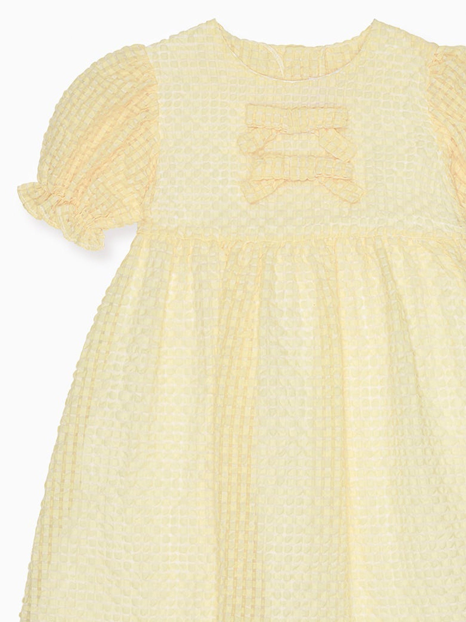 Pale Yellow Petalo Ceremony Girl Dress