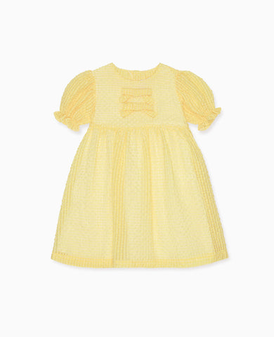 Pale Yellow Petalo Ceremony Girl Dress