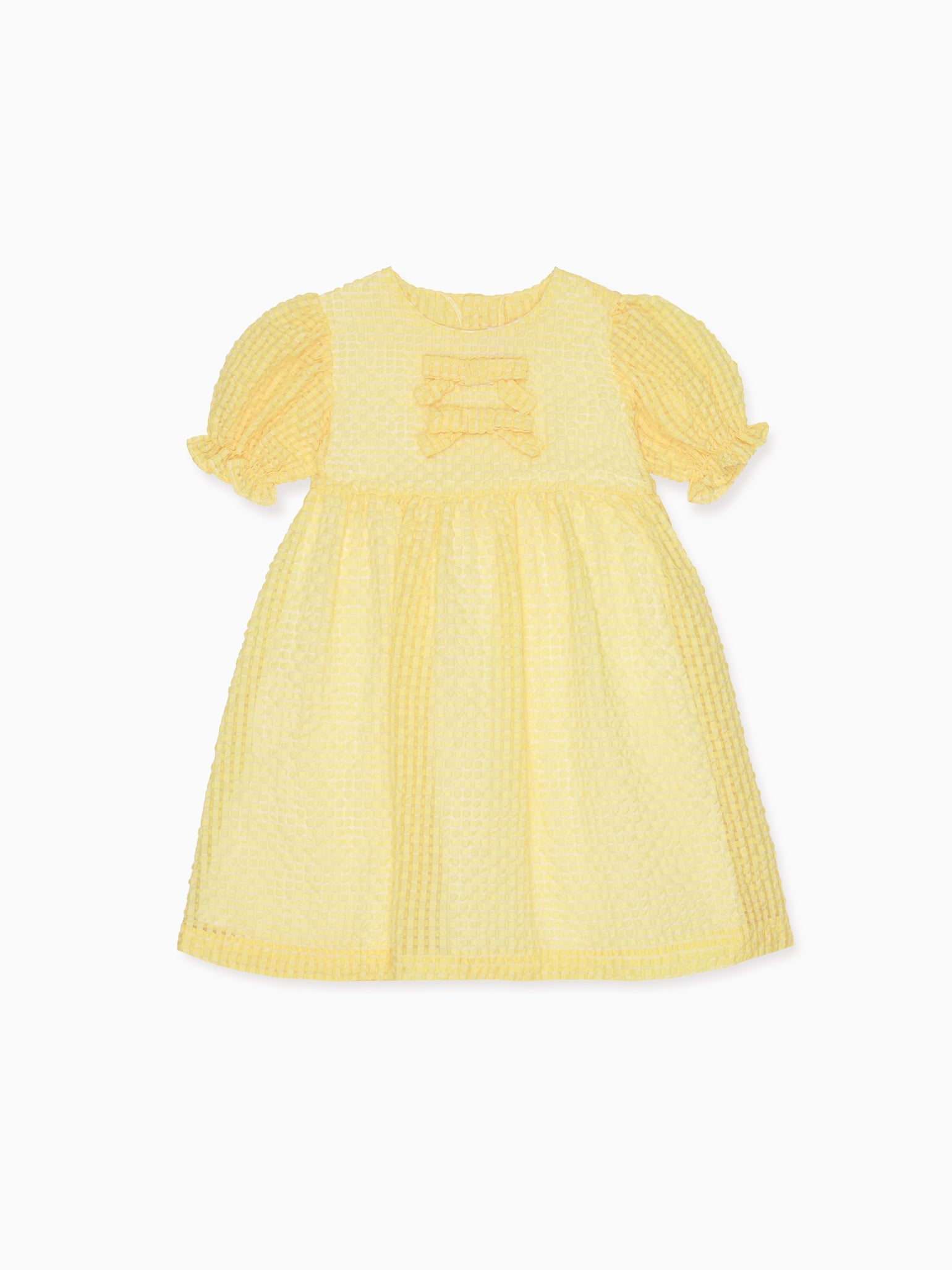 Pale Yellow Petalo Ceremony Girl Dress