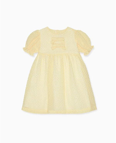 Pale Yellow Petalo Ceremony Girl Dress