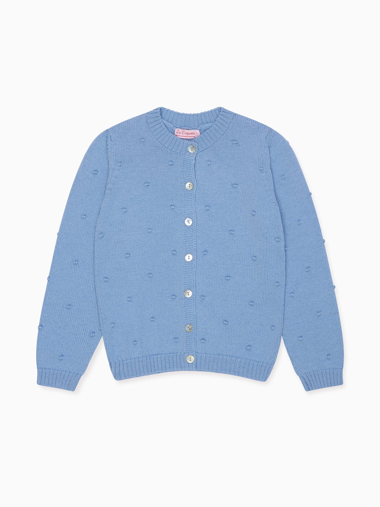 Light Blue Ramas Merino Girl Cardigan