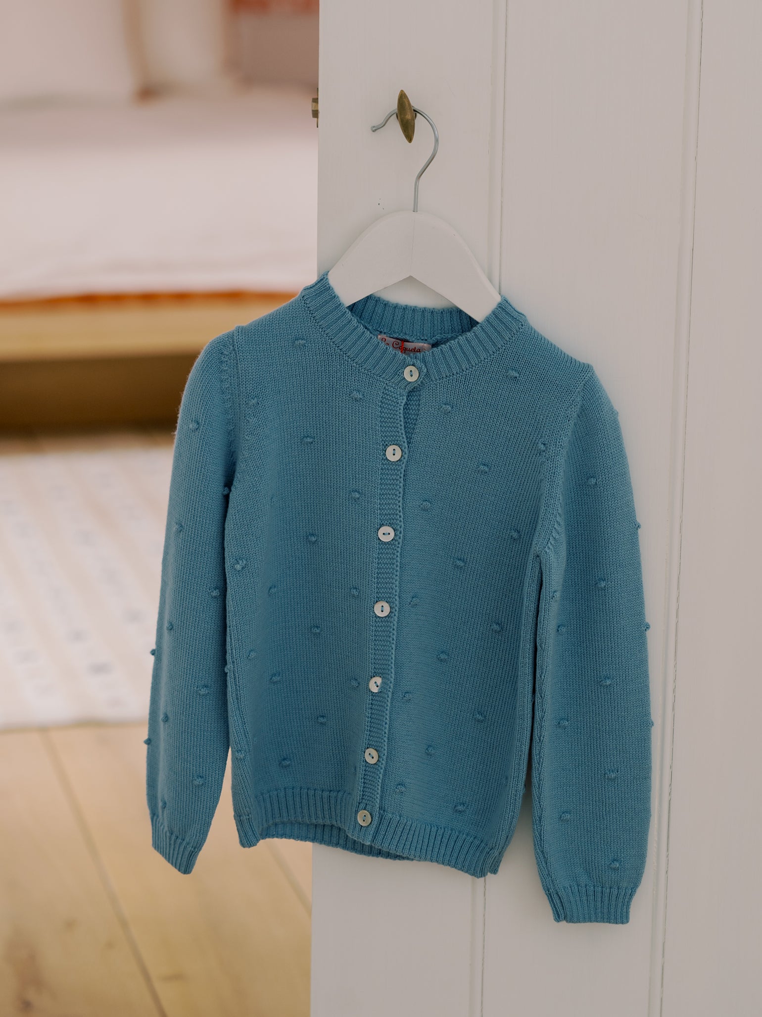 Light Blue Ramas Merino Girl Cardigan