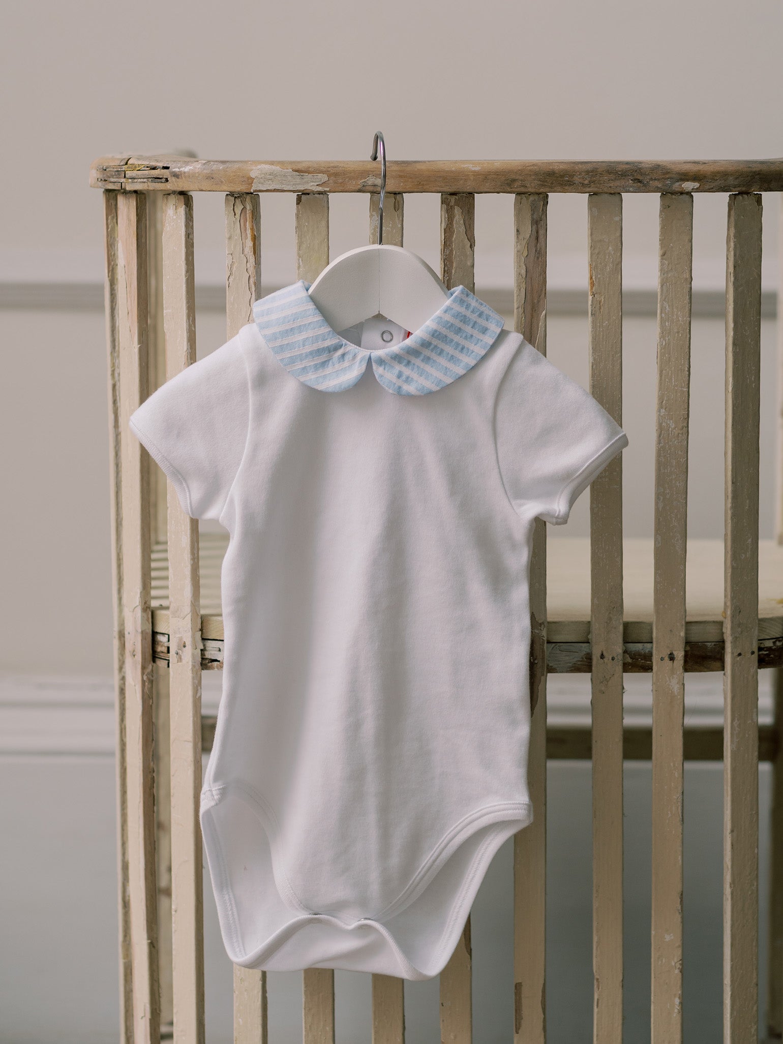 Blue Stripe Raya Baby Body Vest