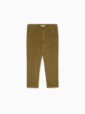 Biscuit Reinaldo Corduroy Boy Trousers