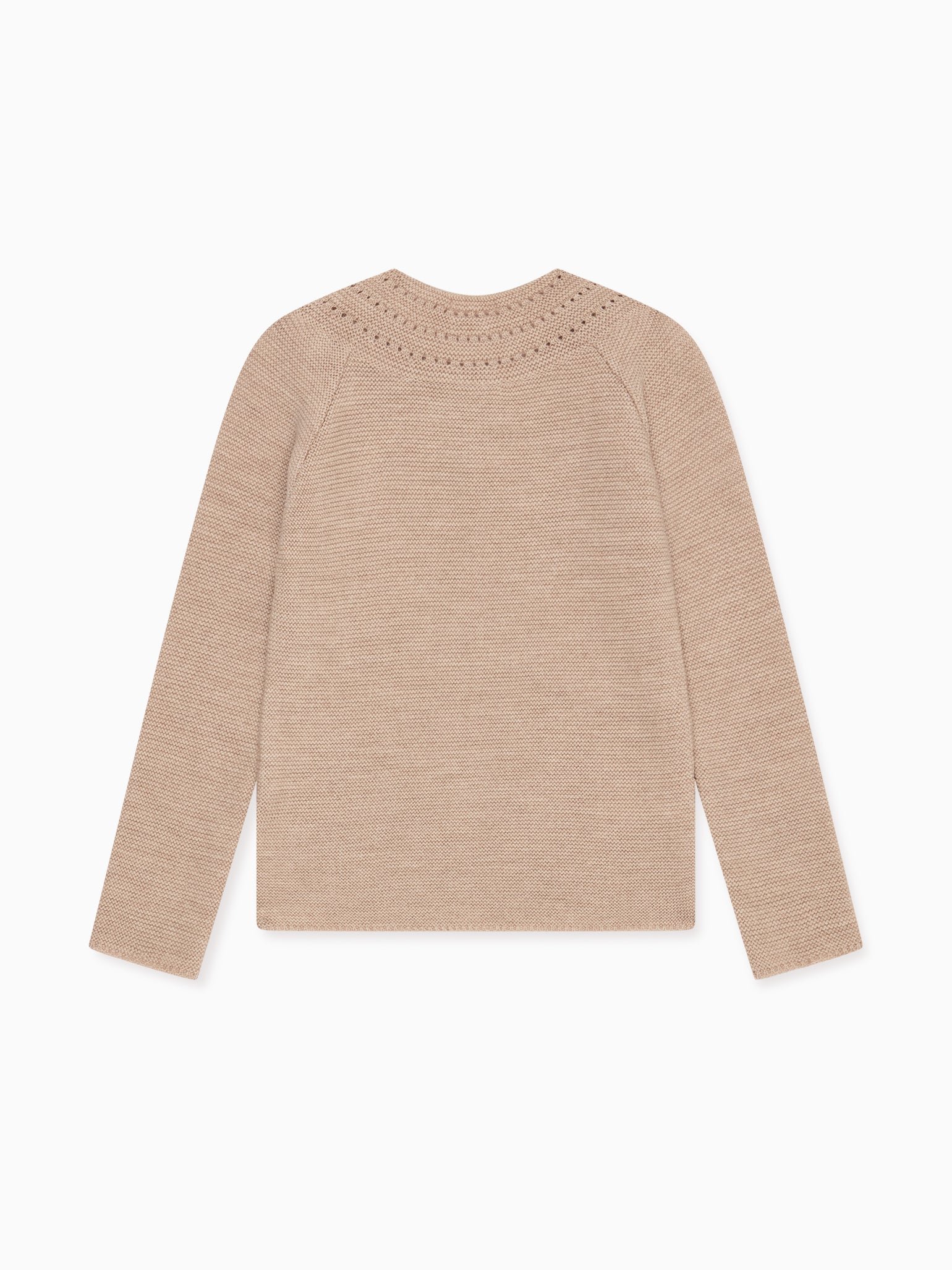 Camel Rima Merino Girl Cardigan