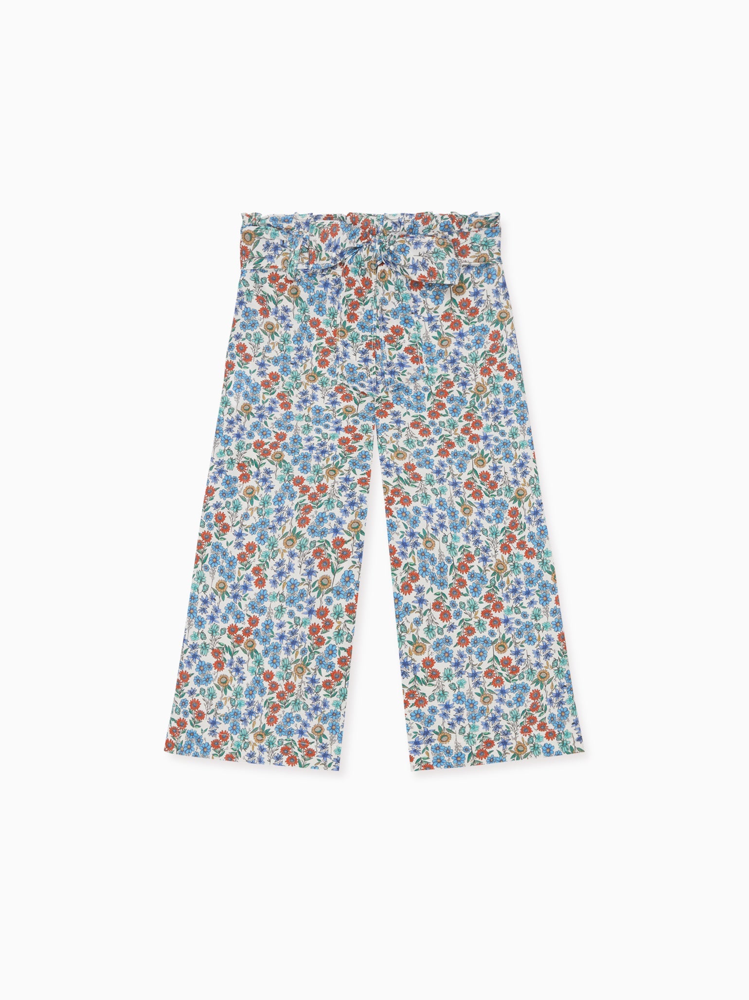 Blue Floral Roda Girl Trousers