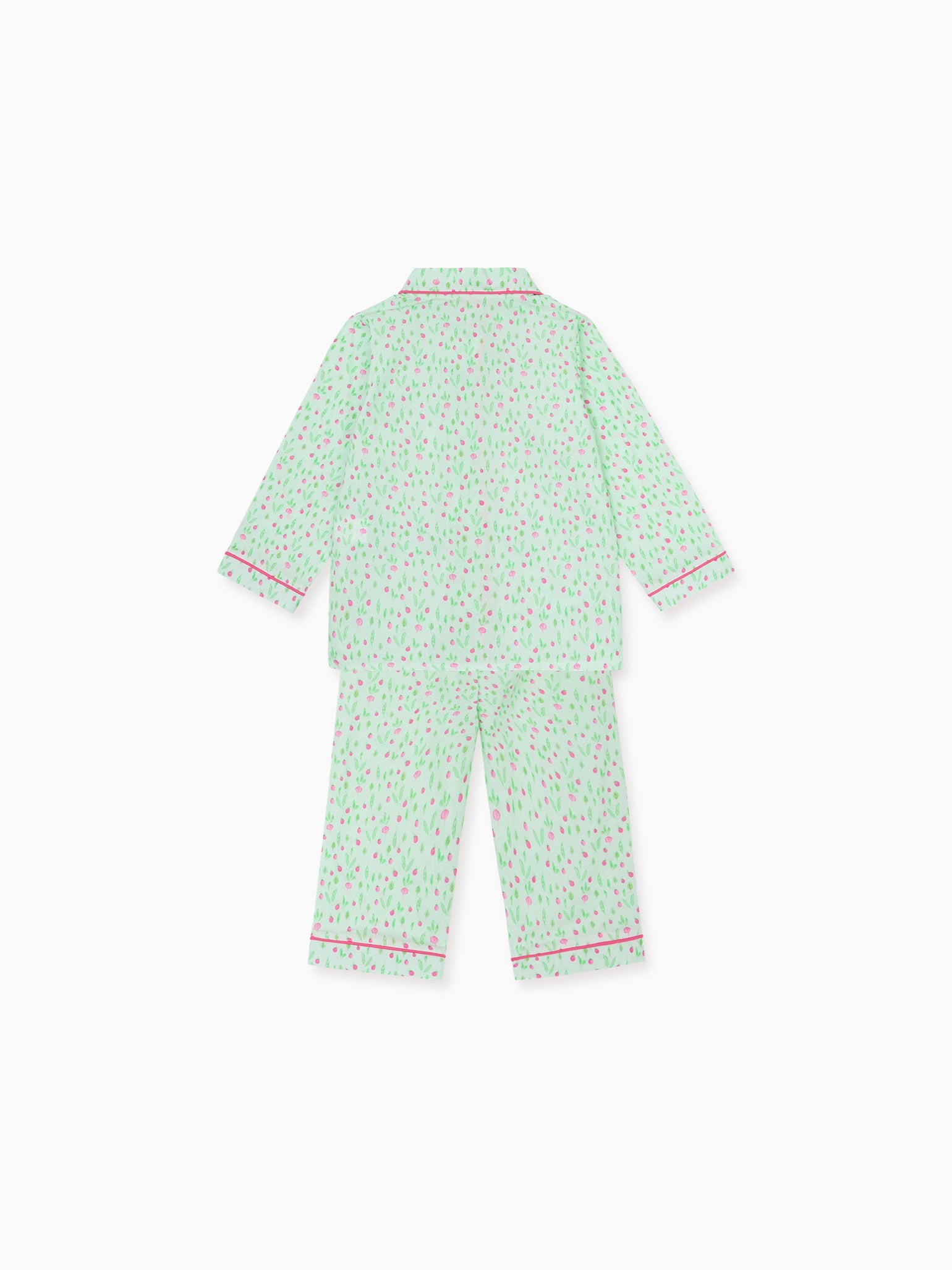 Green Vegetable Romera Kids Pyjamas