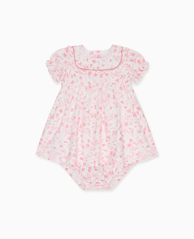 Fuchsia Floral Rosaura Baby Girl Set