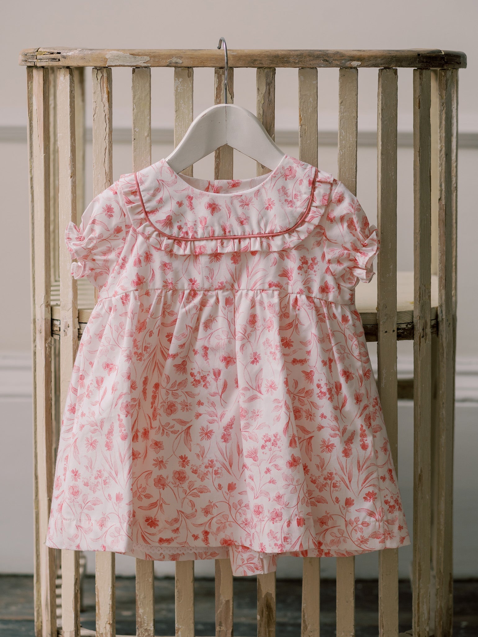 Fuchsia Floral Rosaura Baby Girl Set