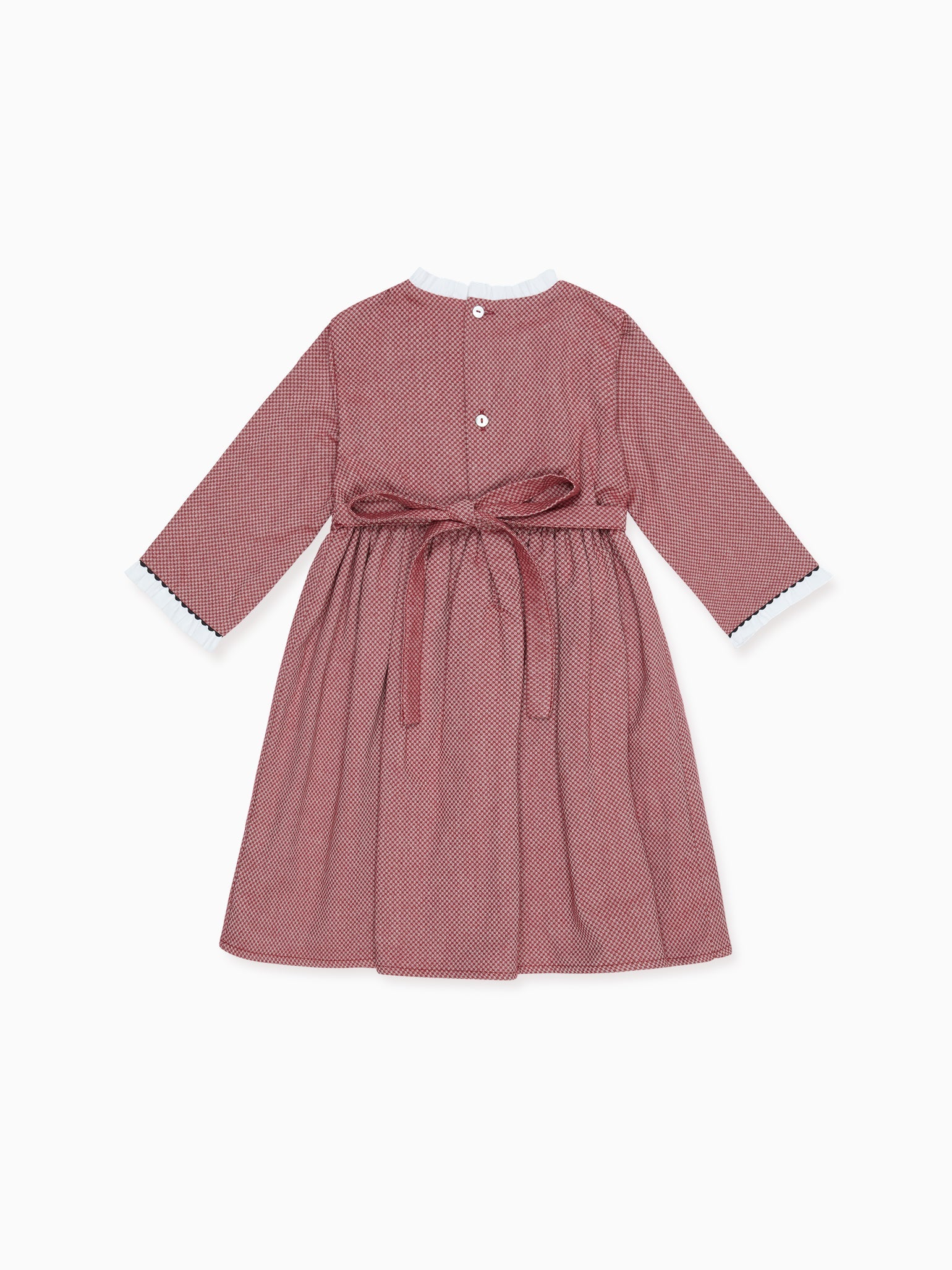 Burgundy Rosita Girl Dress