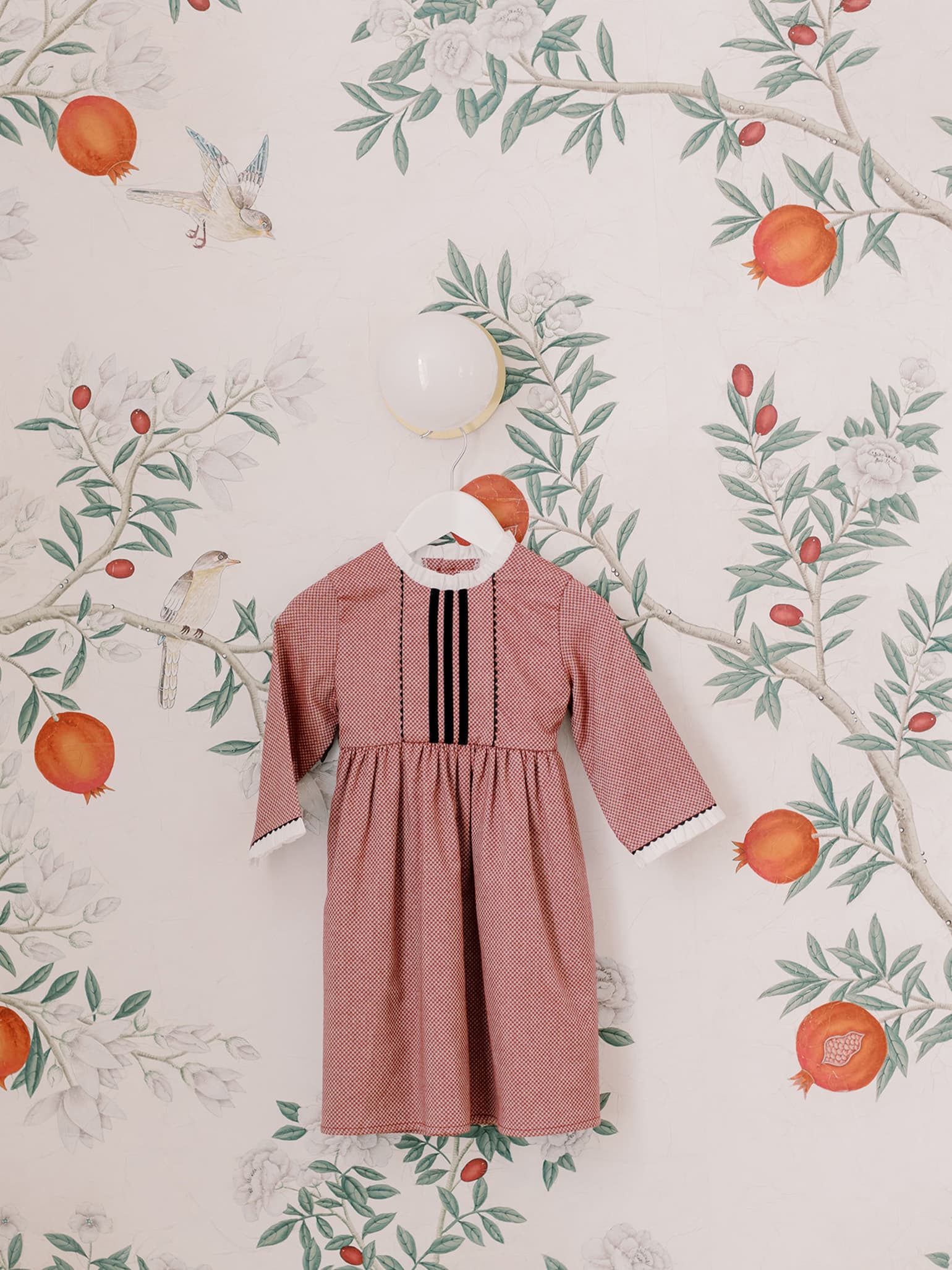 Burgundy Rosita Girl Dress