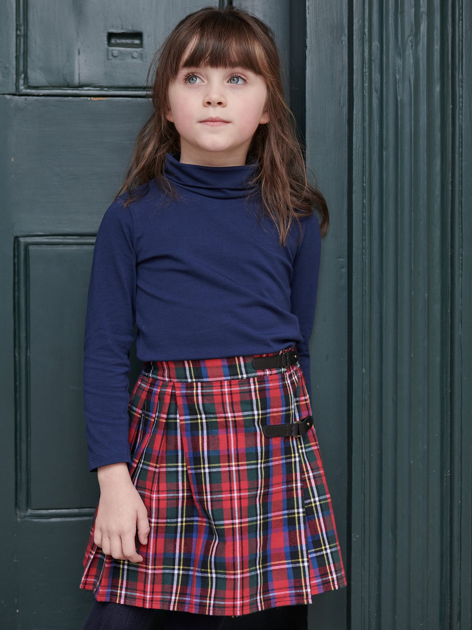 Red Tartan Zola Girl Kilt