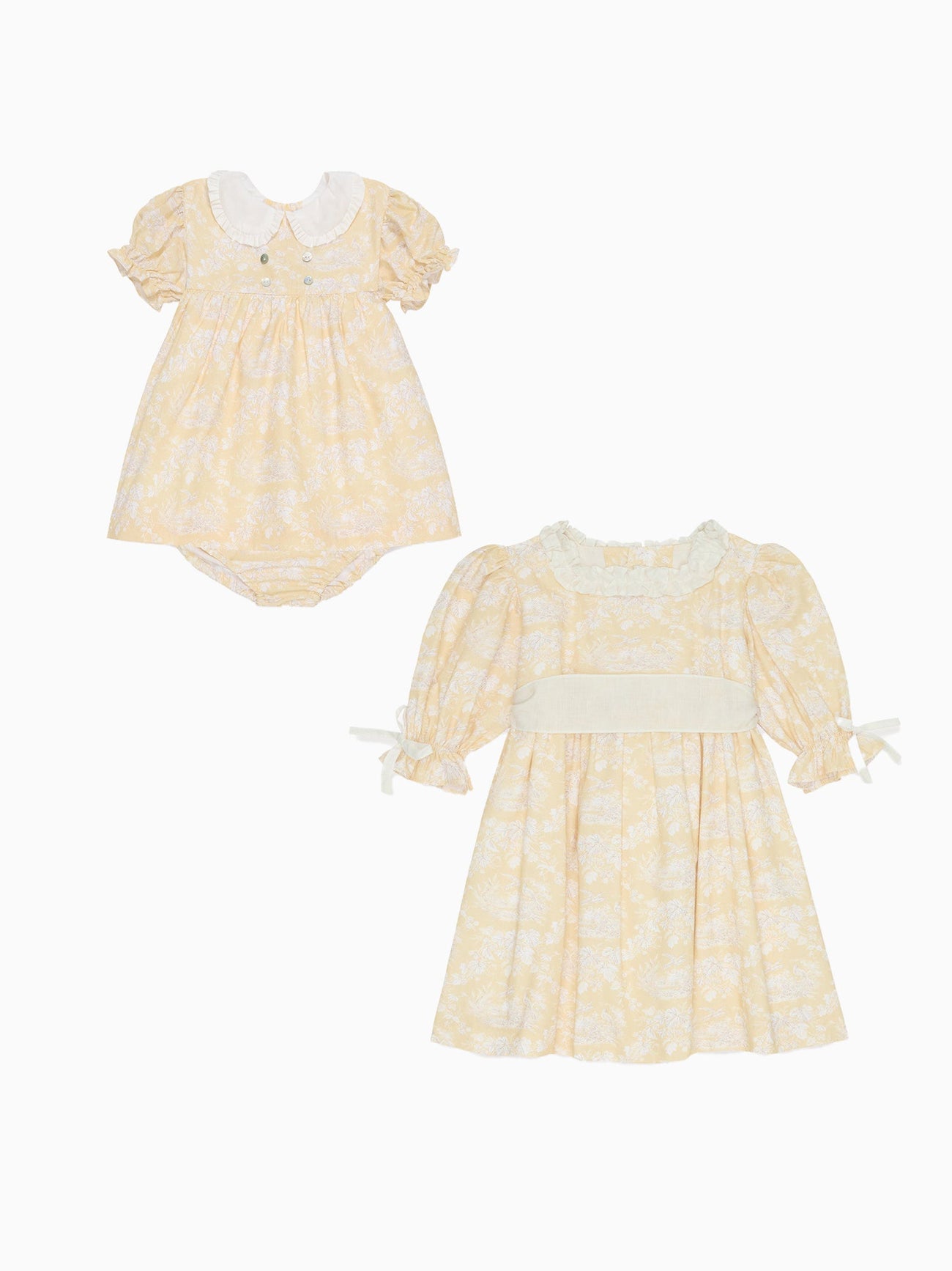 Silas Dress & Savanna Baby Set Outfit Bundle