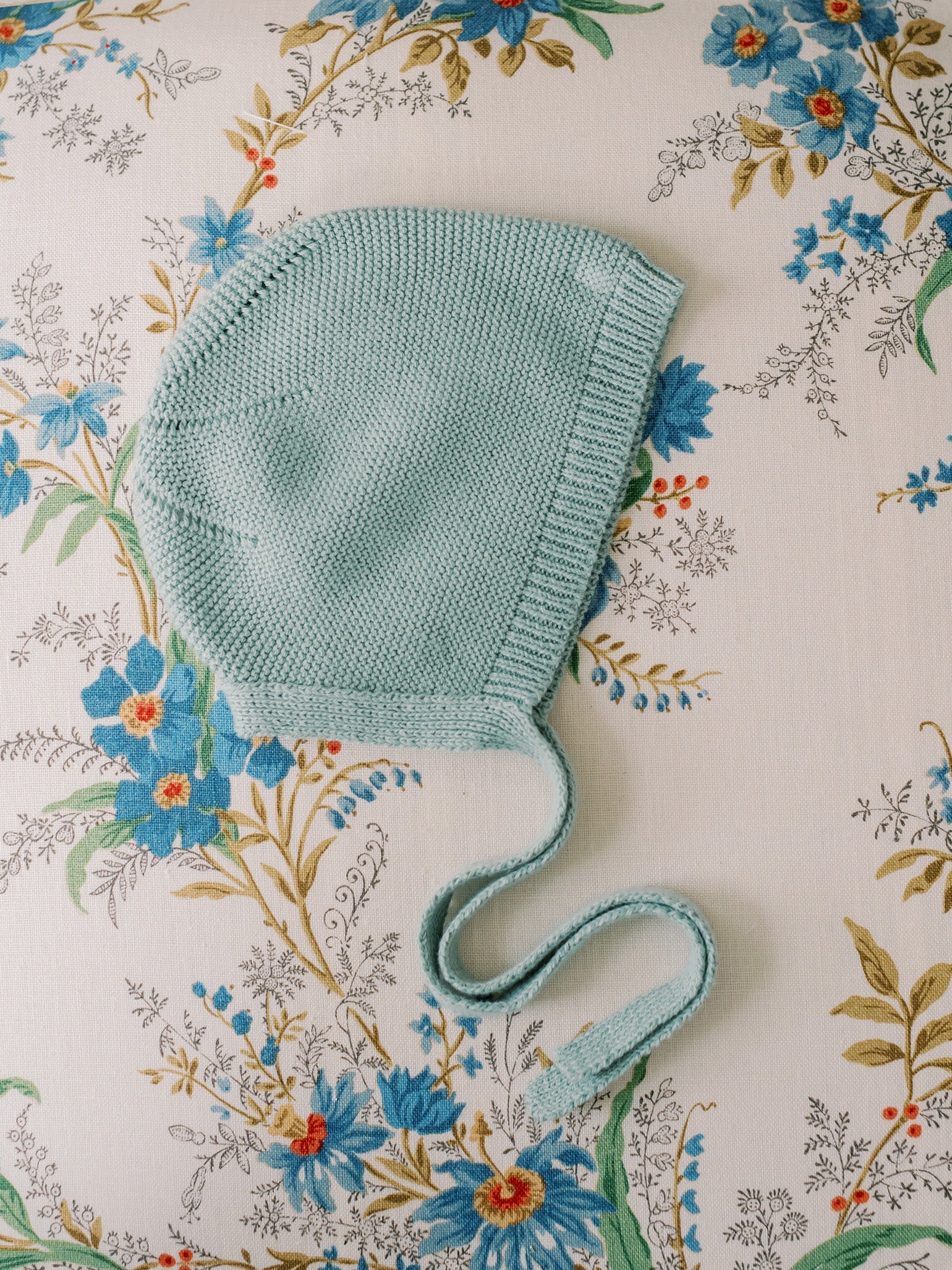 Sage Teo Cotton Baby Knitted Bonnet