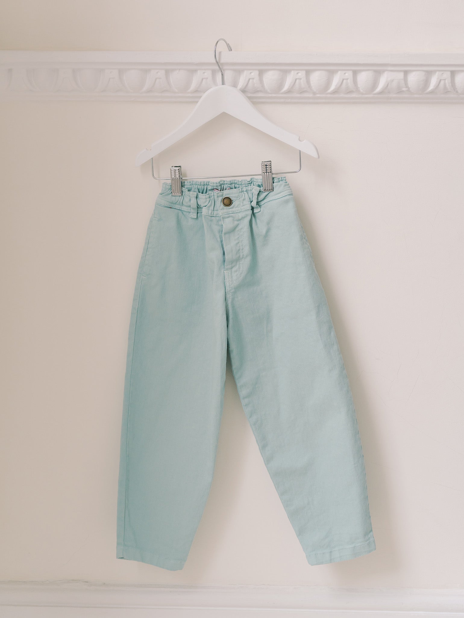 Sage Tierra Girl Barrel Jeans