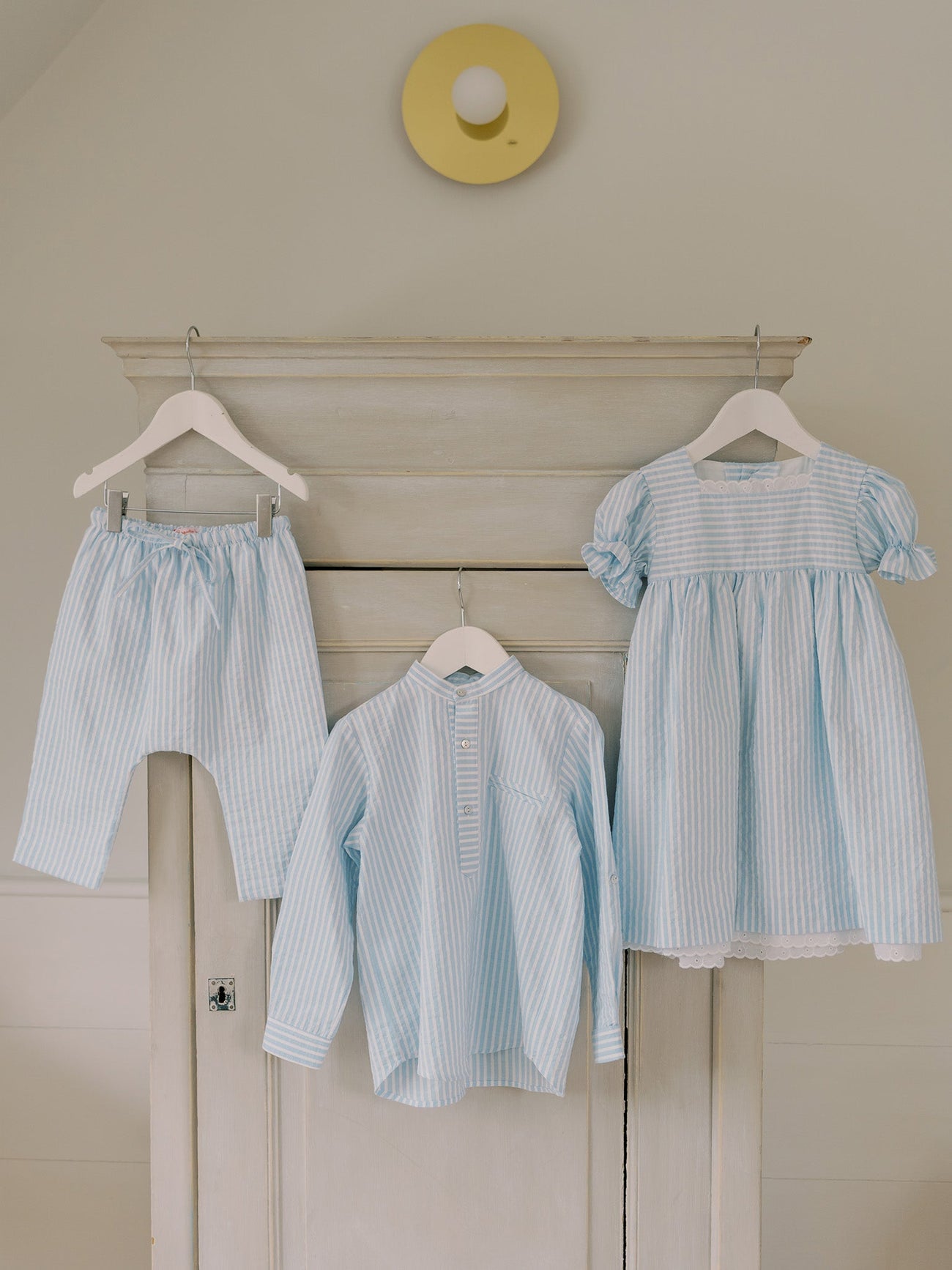 Blue Stripe Alex Baby Trousers