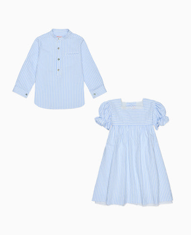 Zoe Dress & Mateo Shirt Outfit Bundle