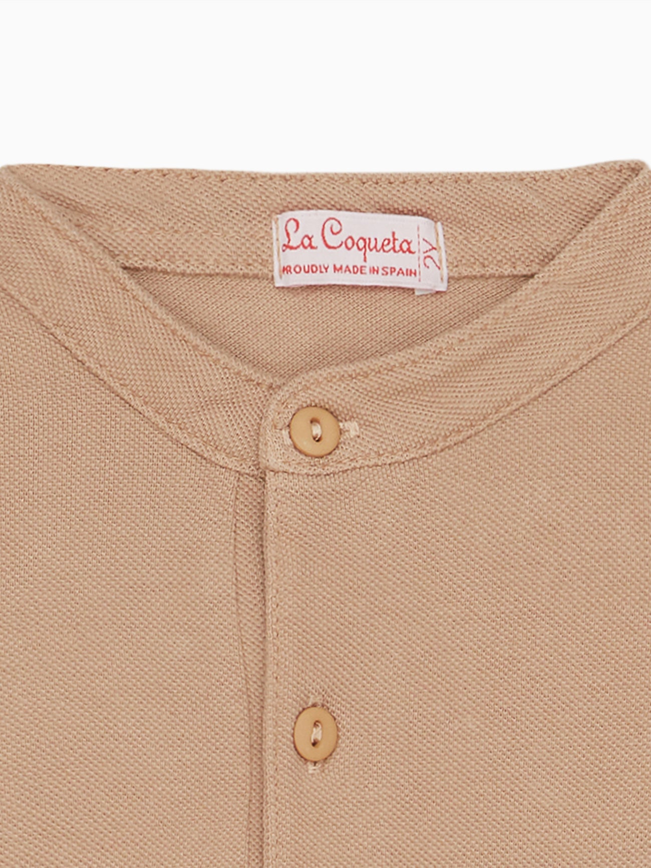 Camel Alcomo Long Sleeve Boy Polo Shirt