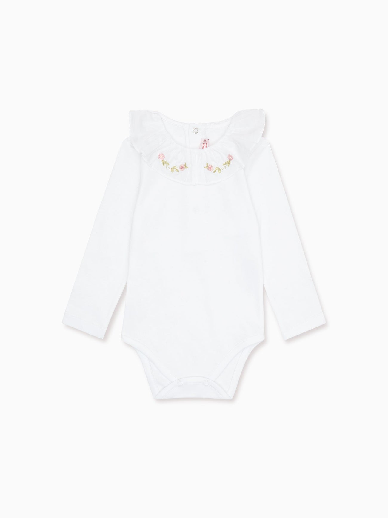 White Arista Baby Bodysuit