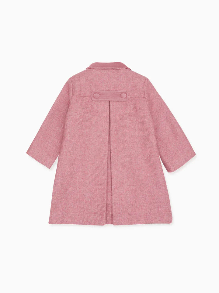 Pink wool hotsell ladies coat