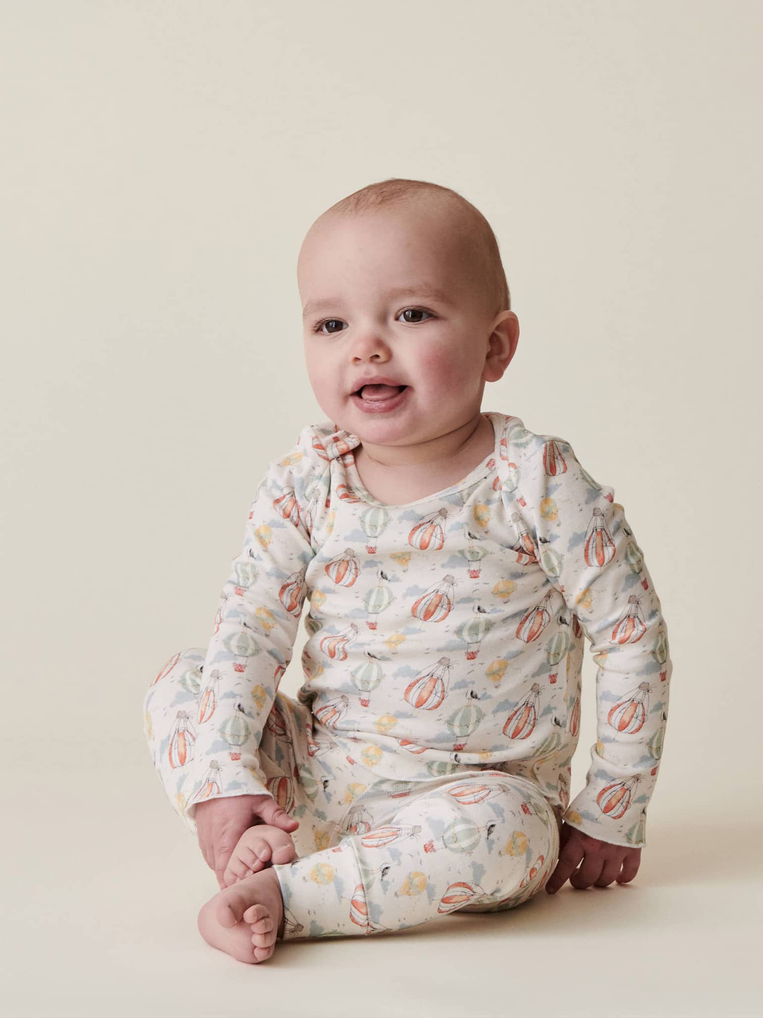 Balloon Print Amor Baby Pyjamas