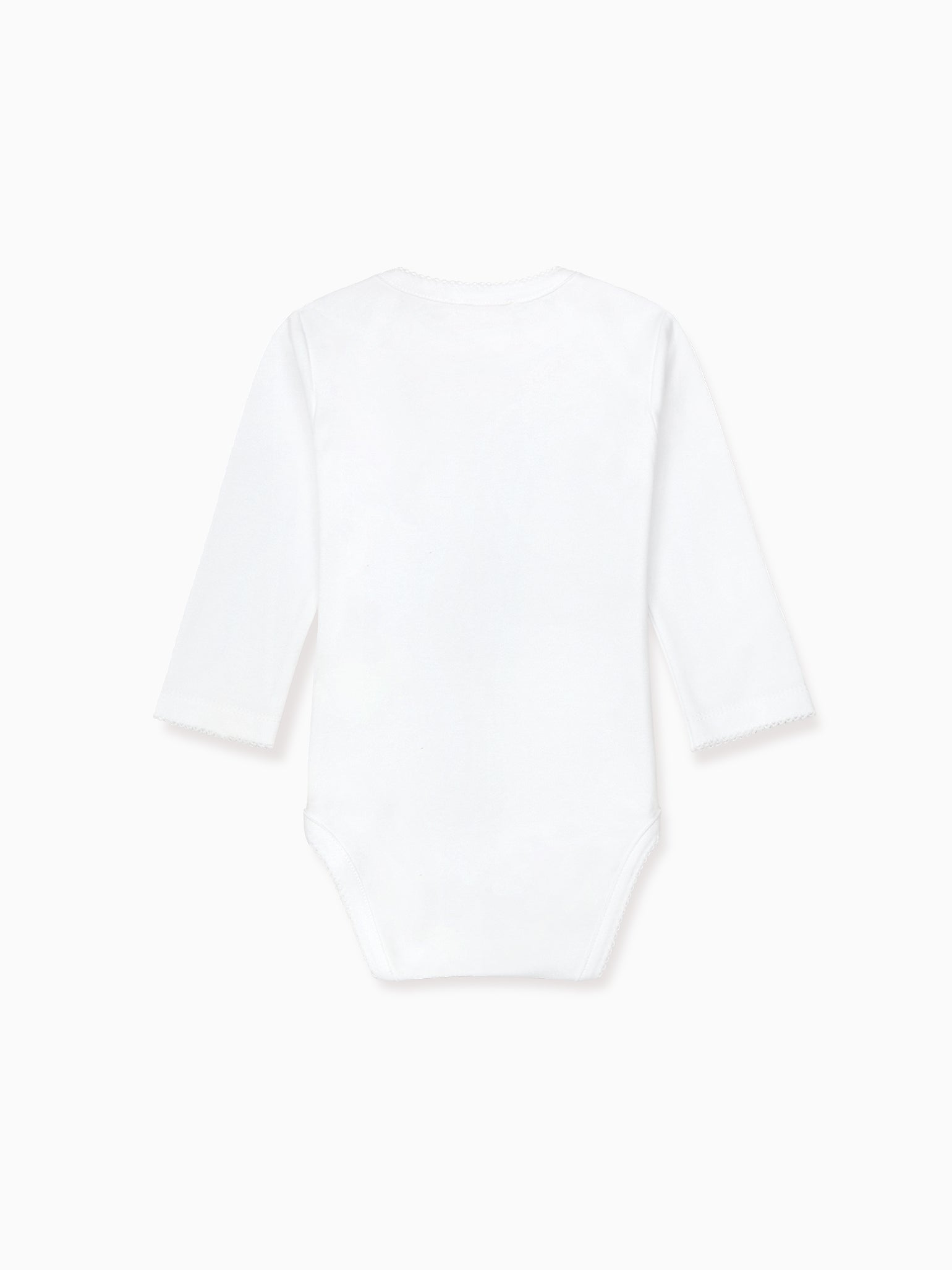 White Bimbo Jersey Baby Body Vest