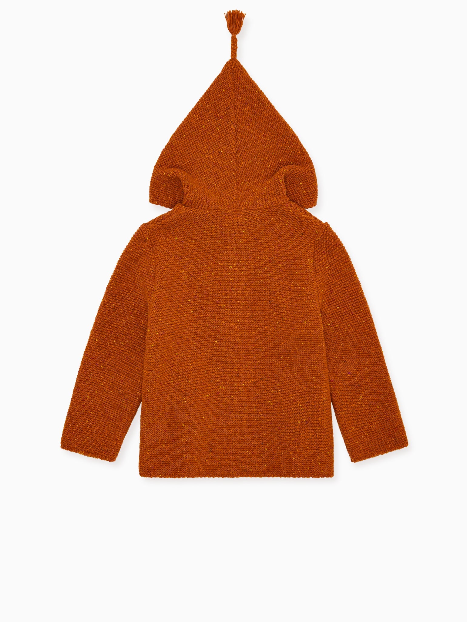 Terracotta Casilda Merino Girl Cardigan