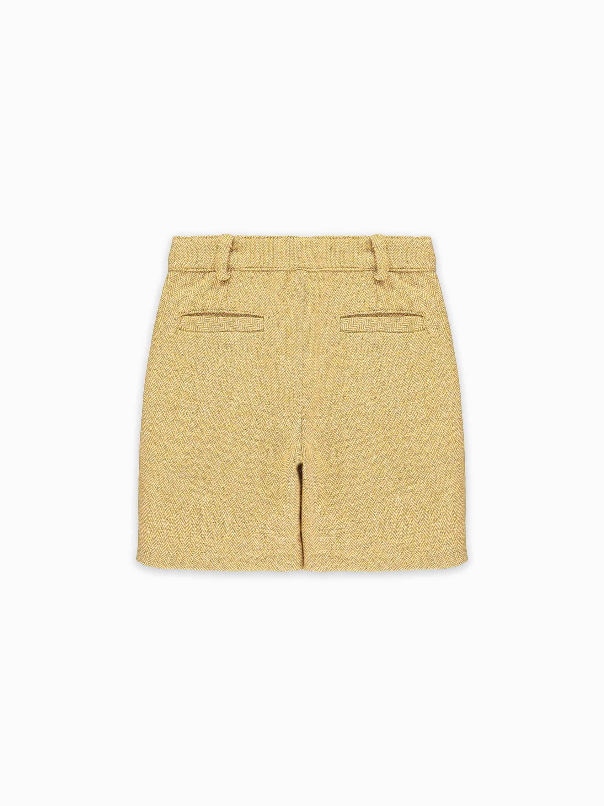 Mustard Diomar Boy Shorts