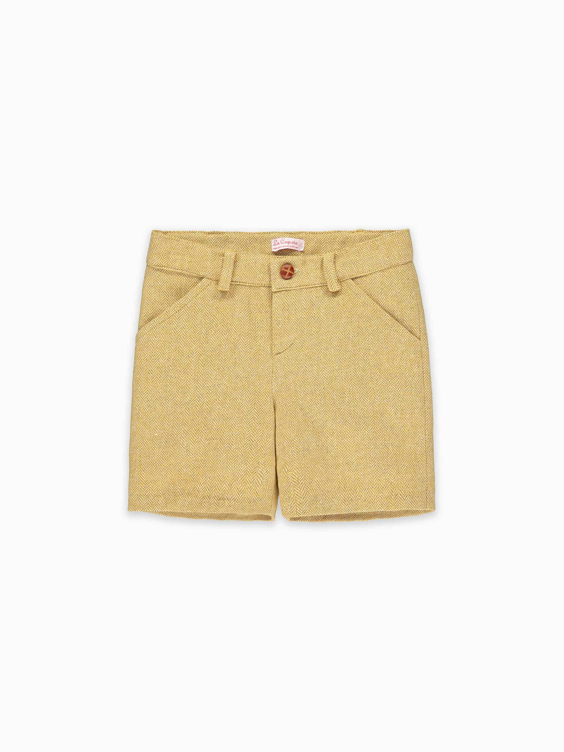 Mustard Diomar Boy Shorts