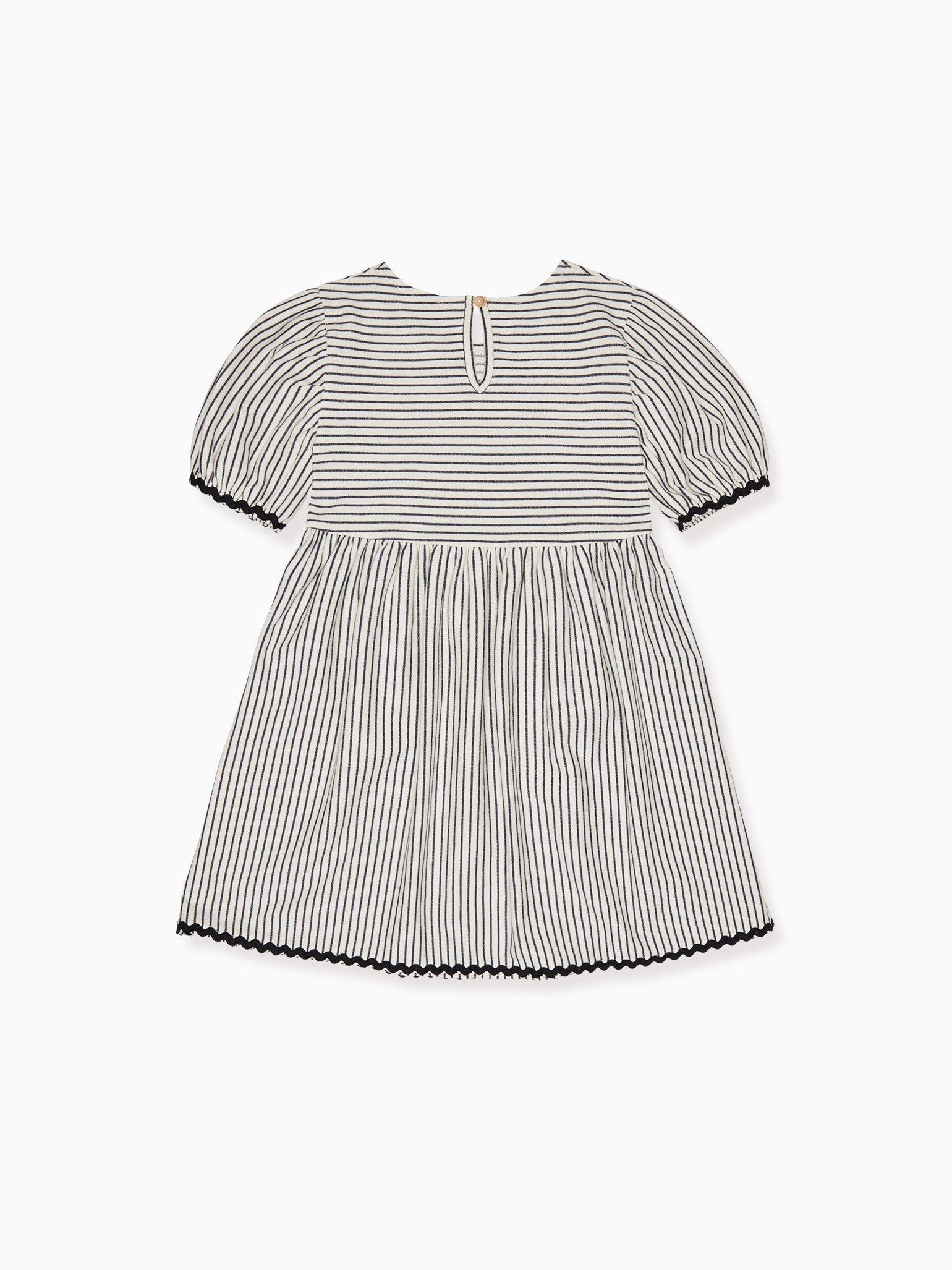 Navy Stripe Elea Girl Dress