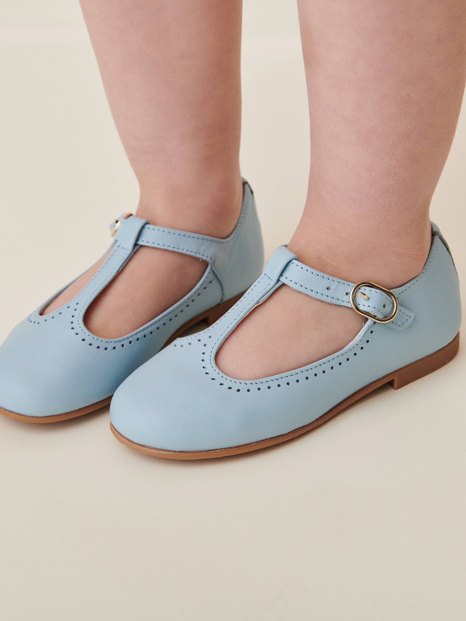 Light blue store girl shoes