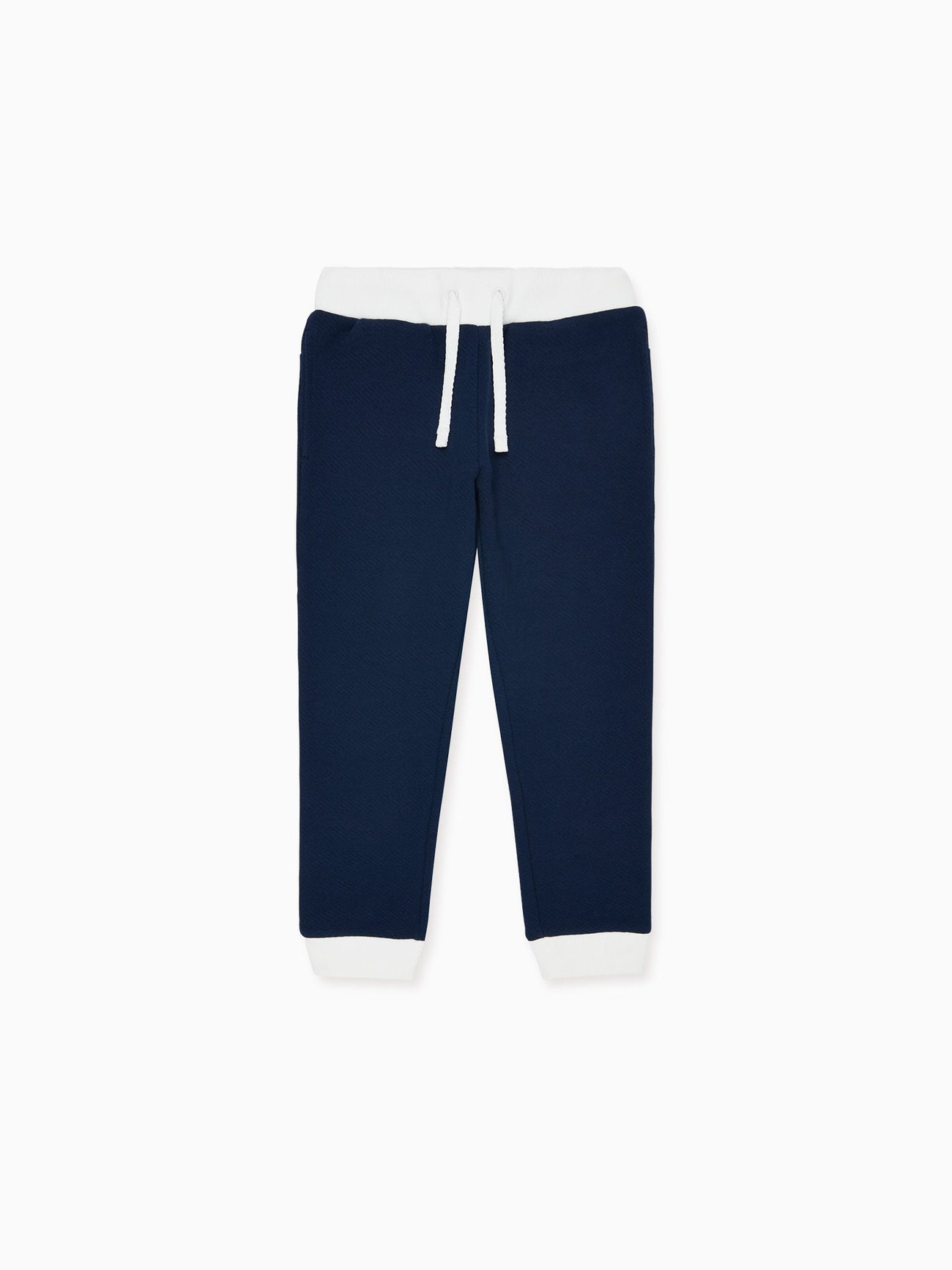 Navy Lionel Kids Jogging Bottoms