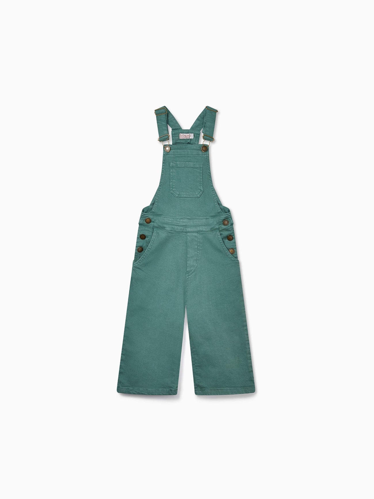 Green Lisa Girl Dungarees