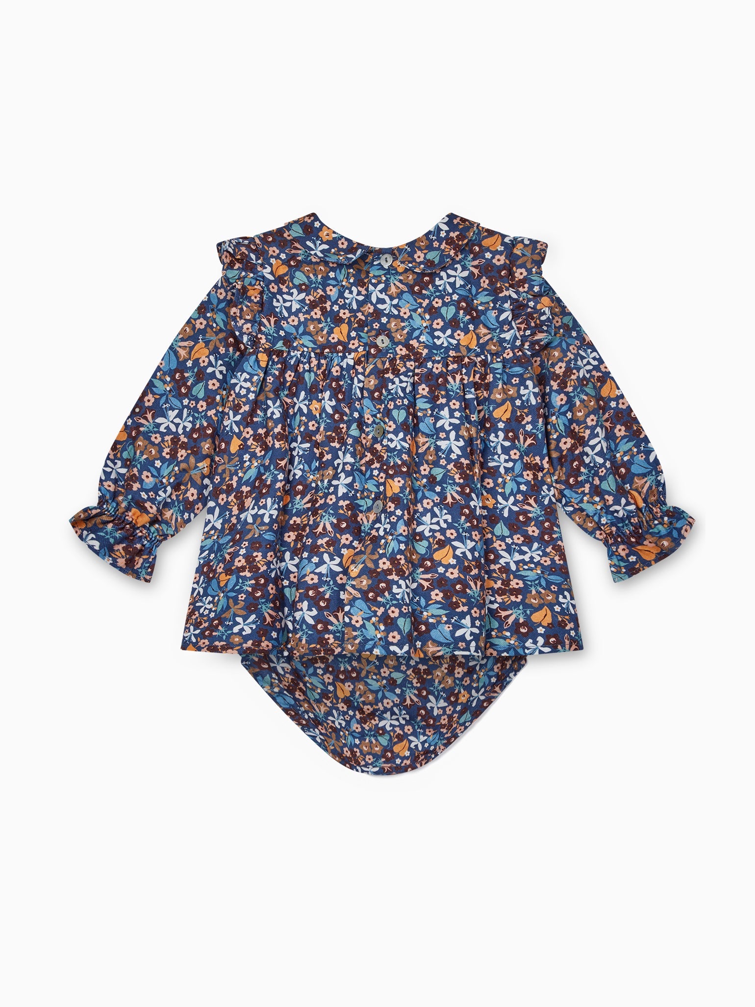 Blue Floral Melissa Baby Set