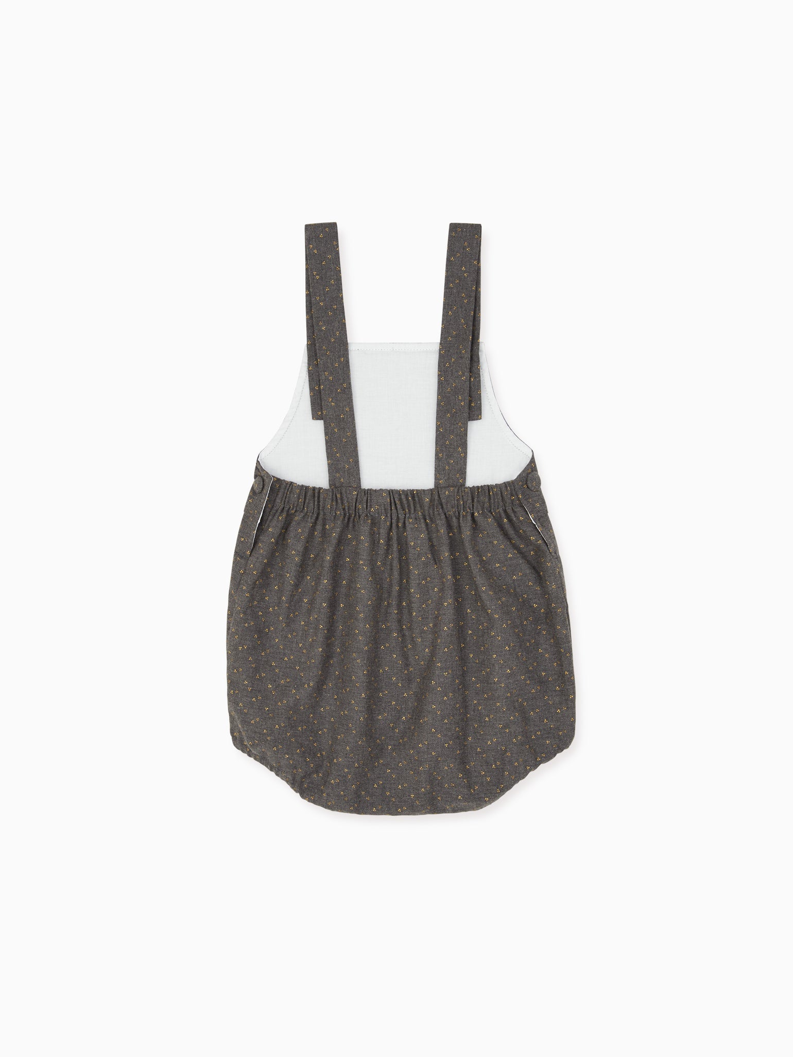 Dark Grey Mika Baby Overalls