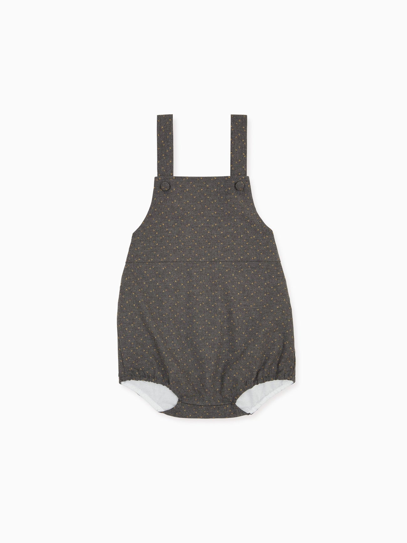 Dark Grey Mika Baby Overalls