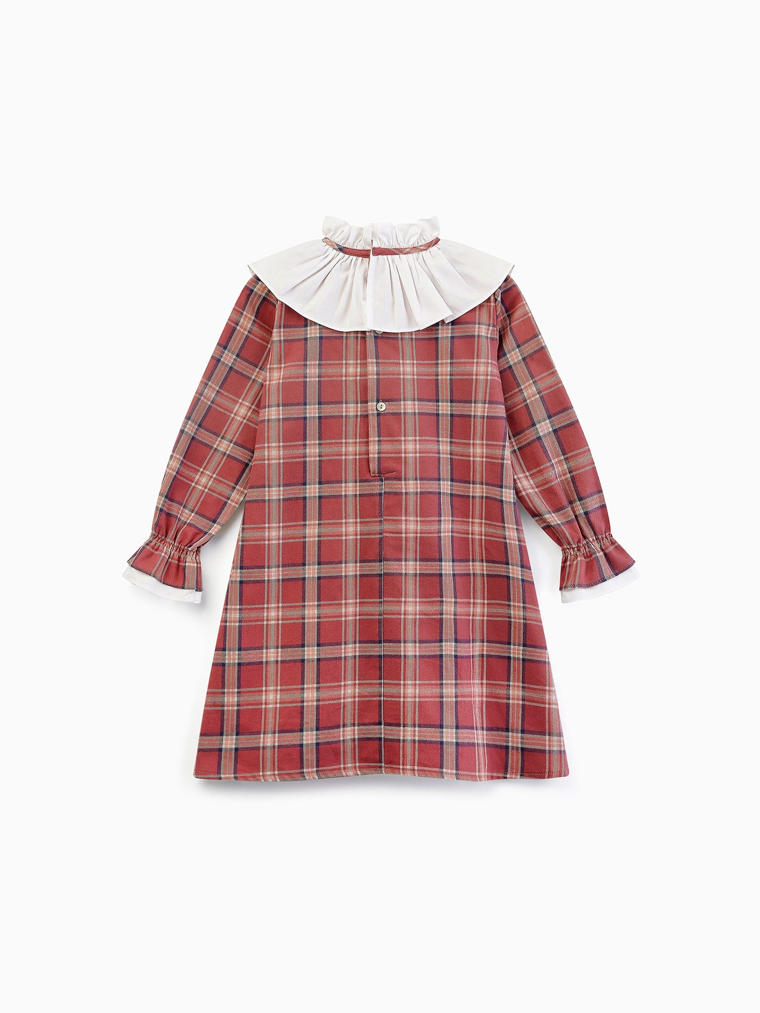 Pink Tartan Odisea Girl Dress